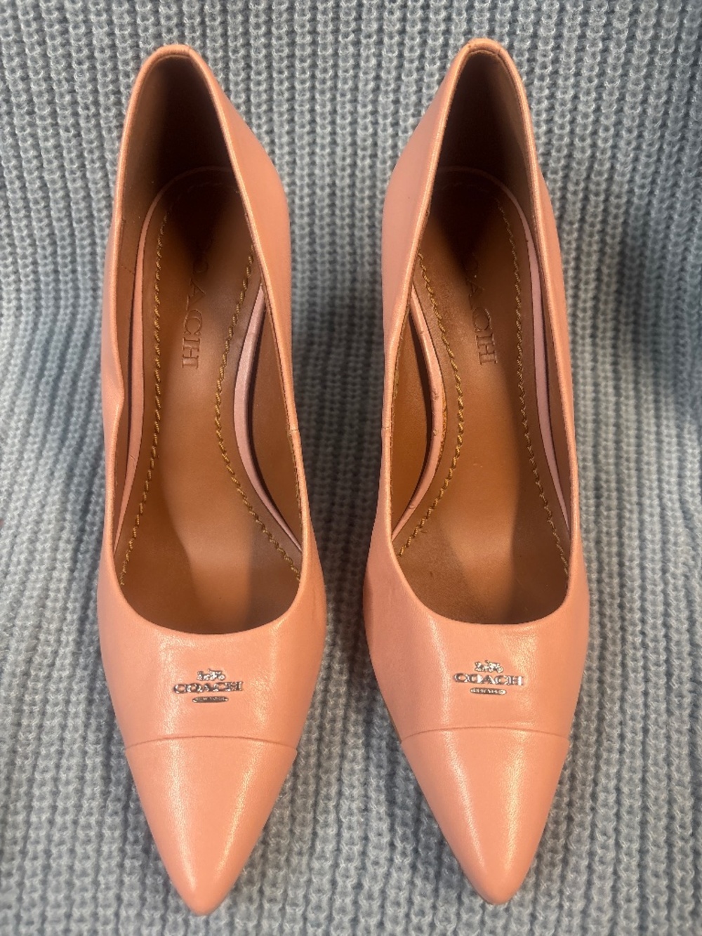 Coach pink Heel